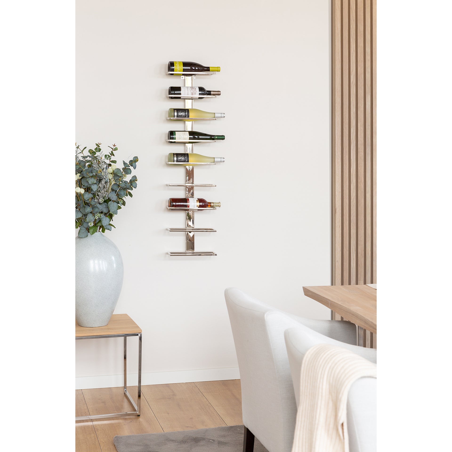 VINOLO Wanddekoration silberfarben