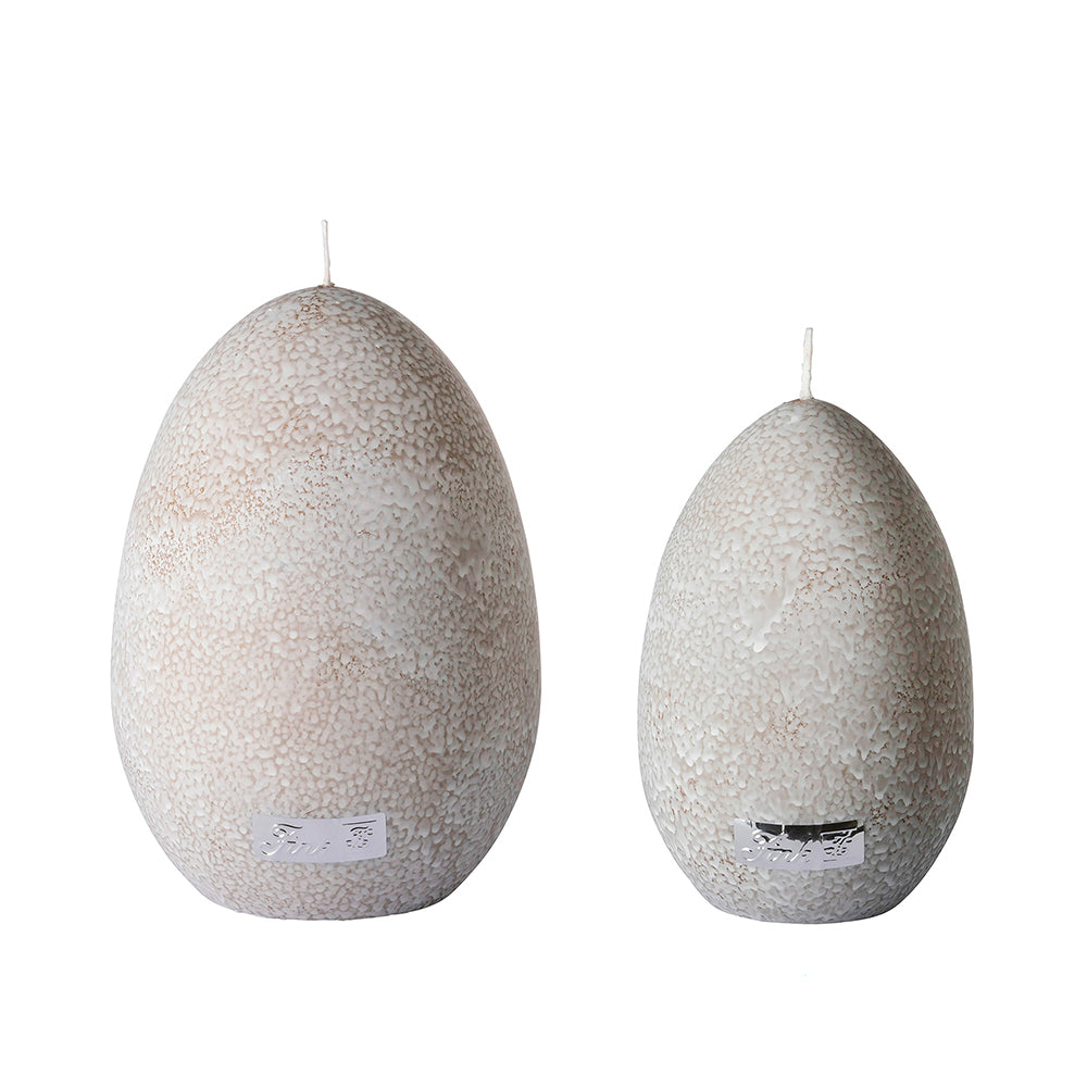 CANDLE Eikerze taupe