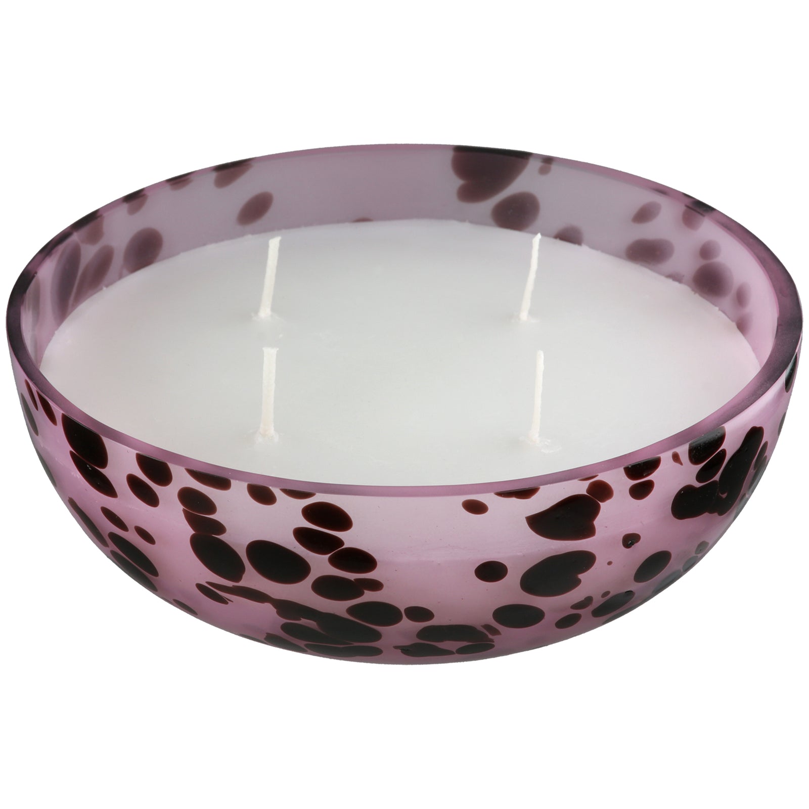 MISHA Duftkerze im Glas rosa