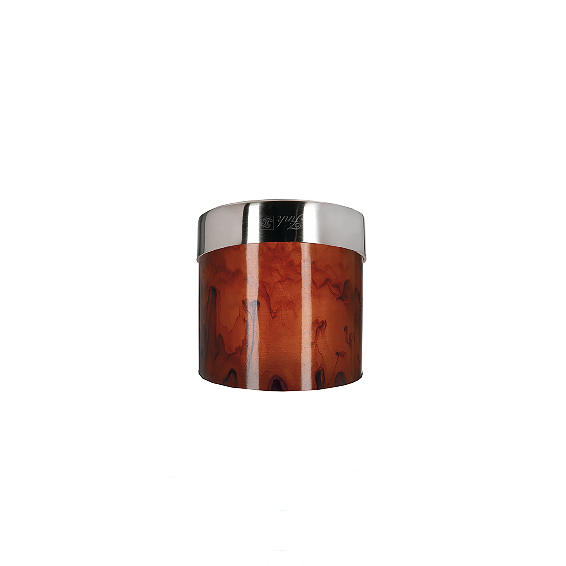 BOLINA Teelichthalter für LED-Teelicht silberfarben