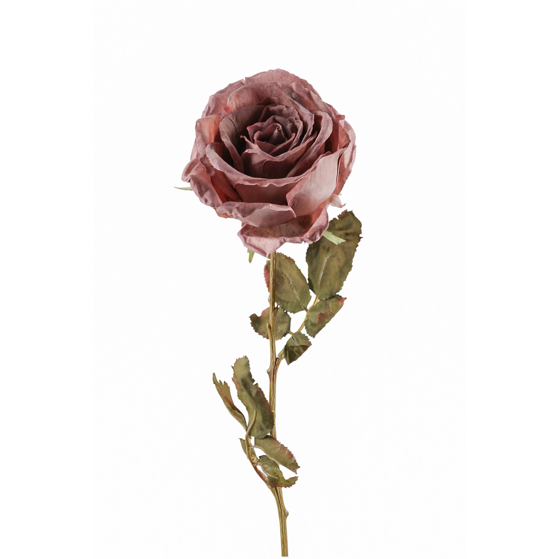 ROSE Kunstblume antik mauve