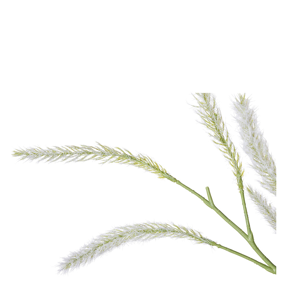 LAMPENPUTZER Kunstblume weiß