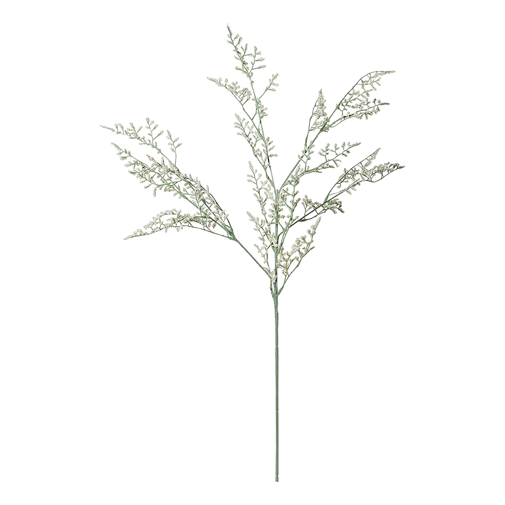 BLÄTTERZWEIG Kunstblume weiß