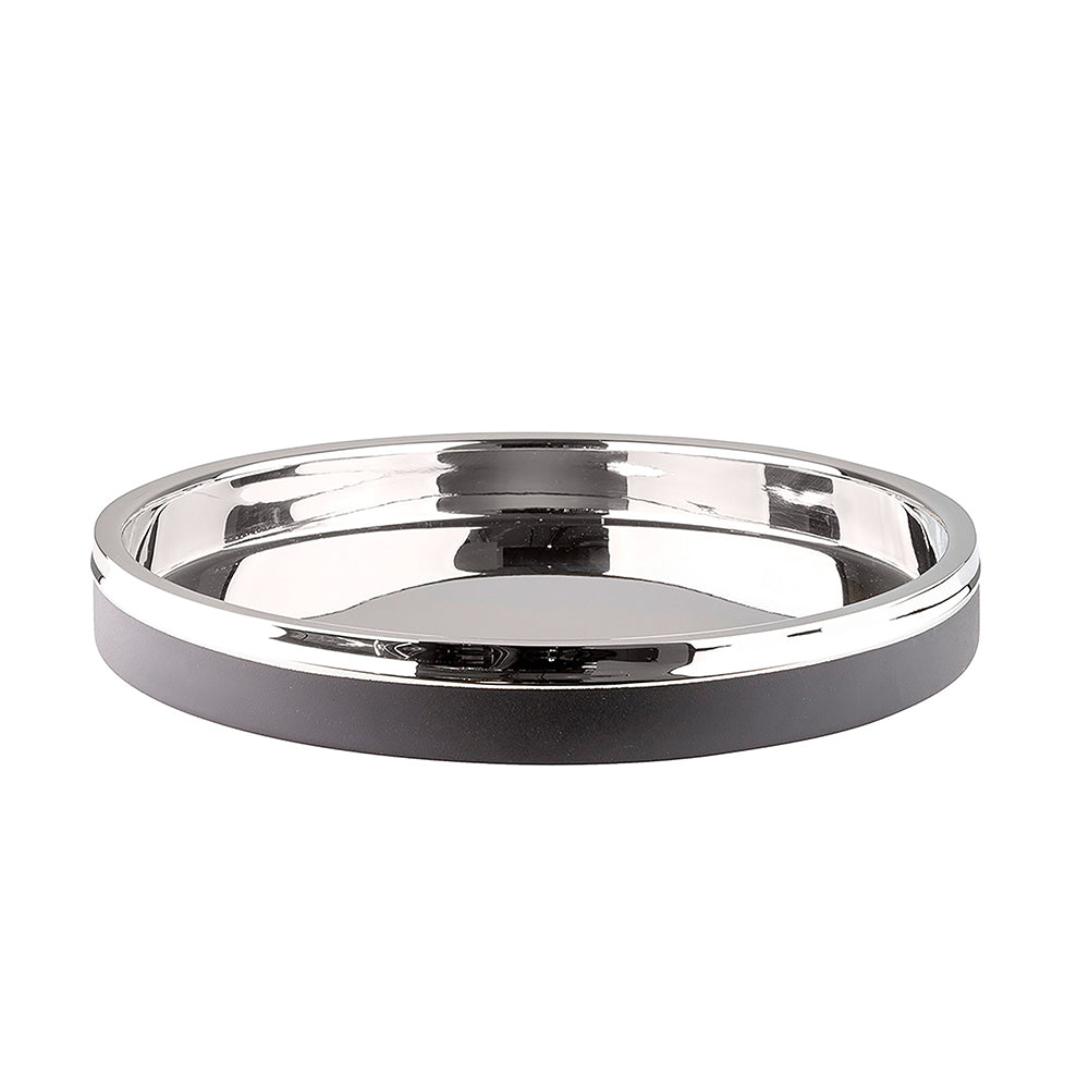 ANDOR Barset bestehend aus Weinkühler und Tablett silberfarben