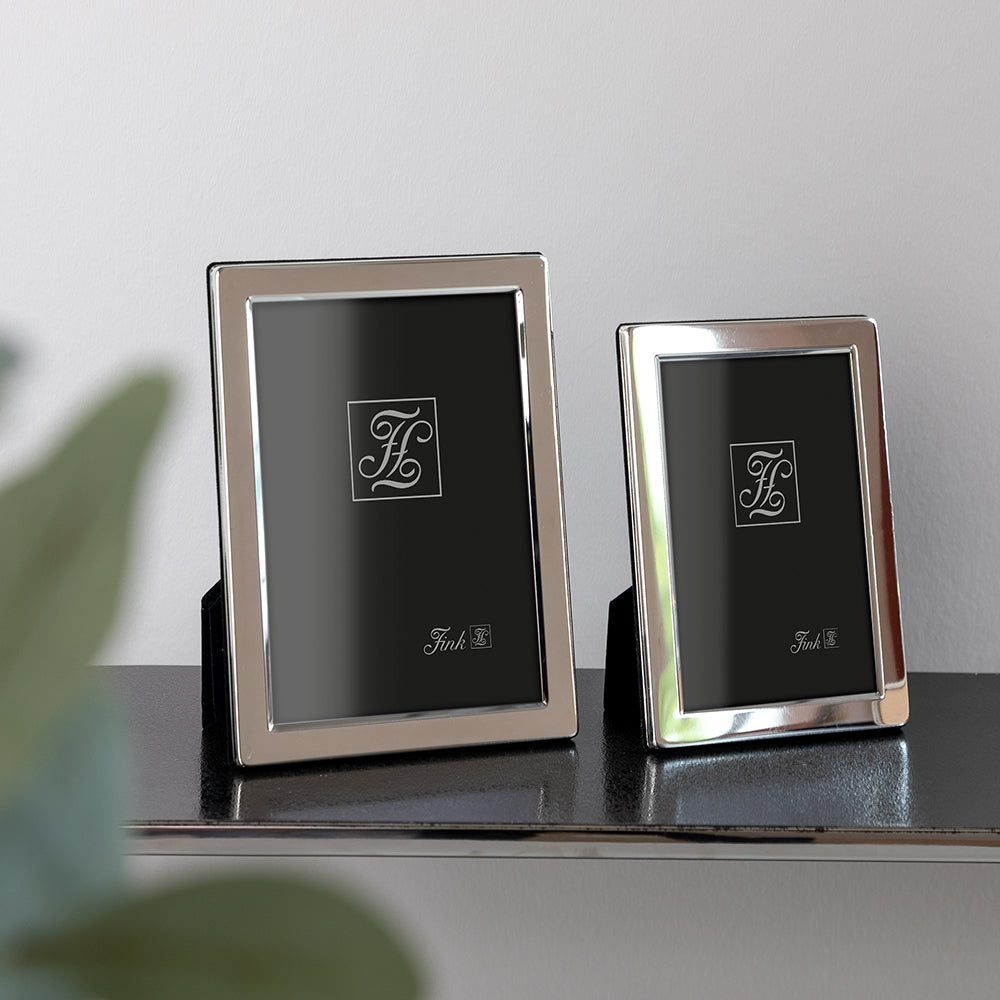 CLASSIC 2er Set Bilderrahmen silberfarben