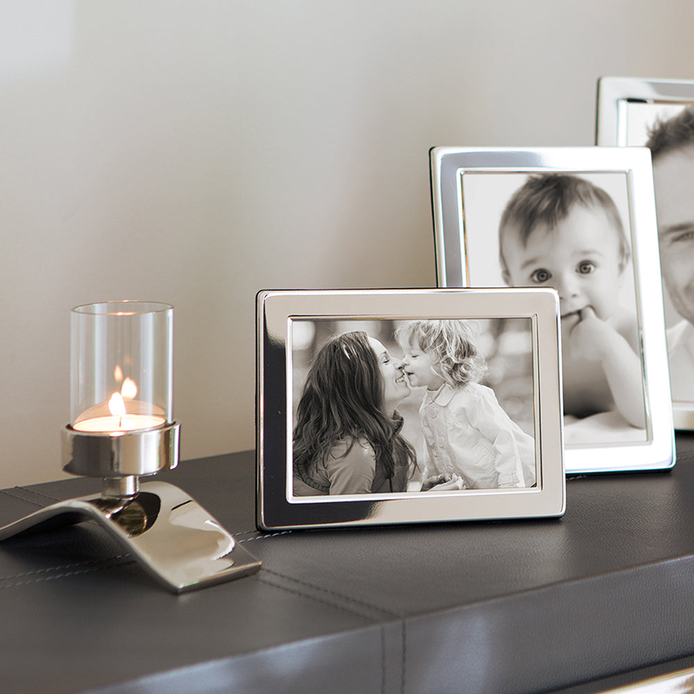 CLASSIC 2er Set Bilderrahmen silberfarben