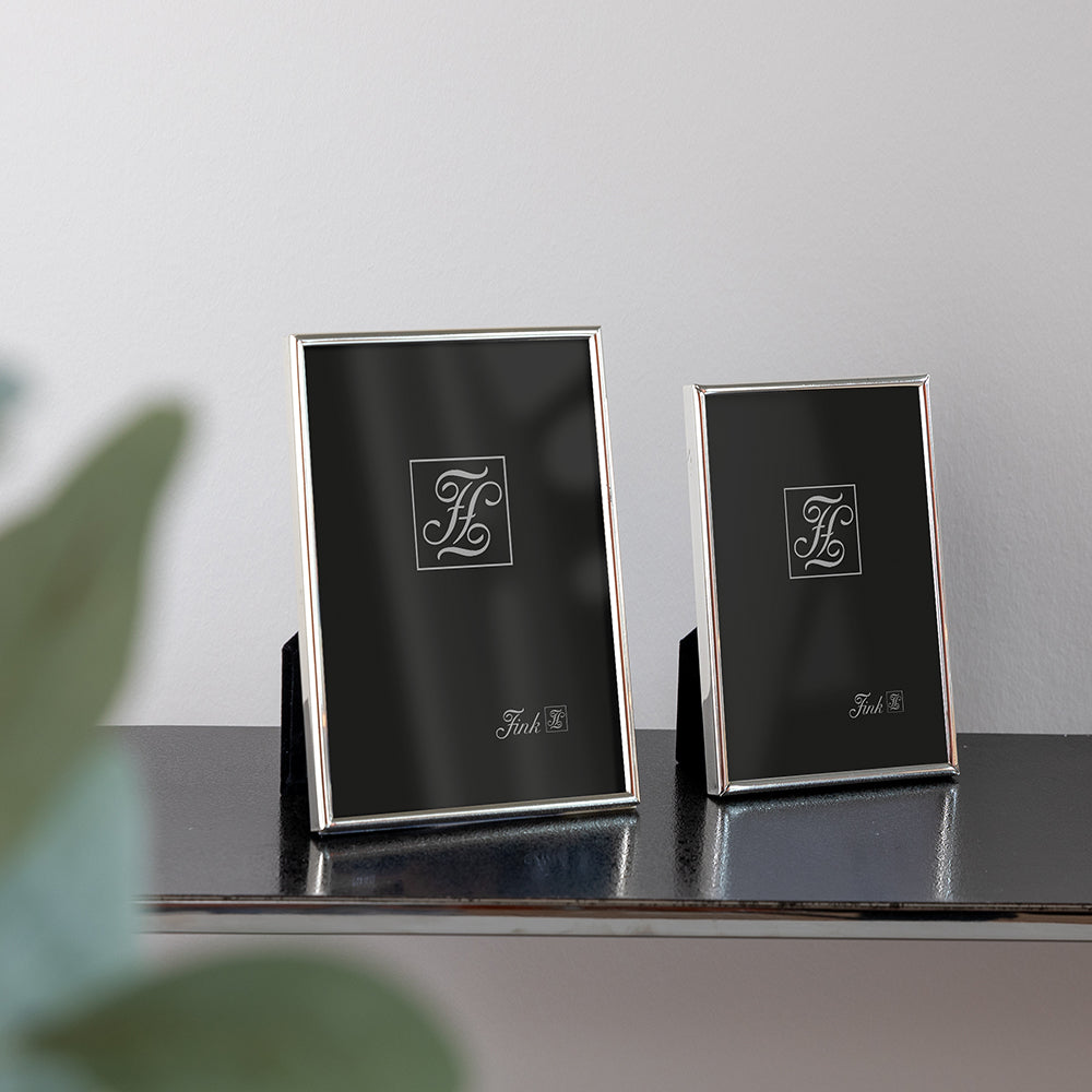 NIKO 2er Set Bilderrahmen silberfarben