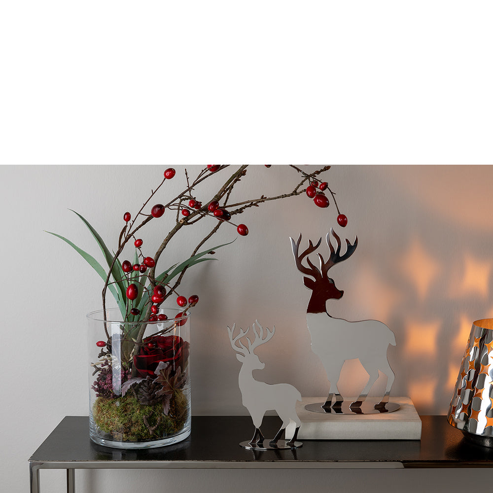 JASPER Figur silberfarben