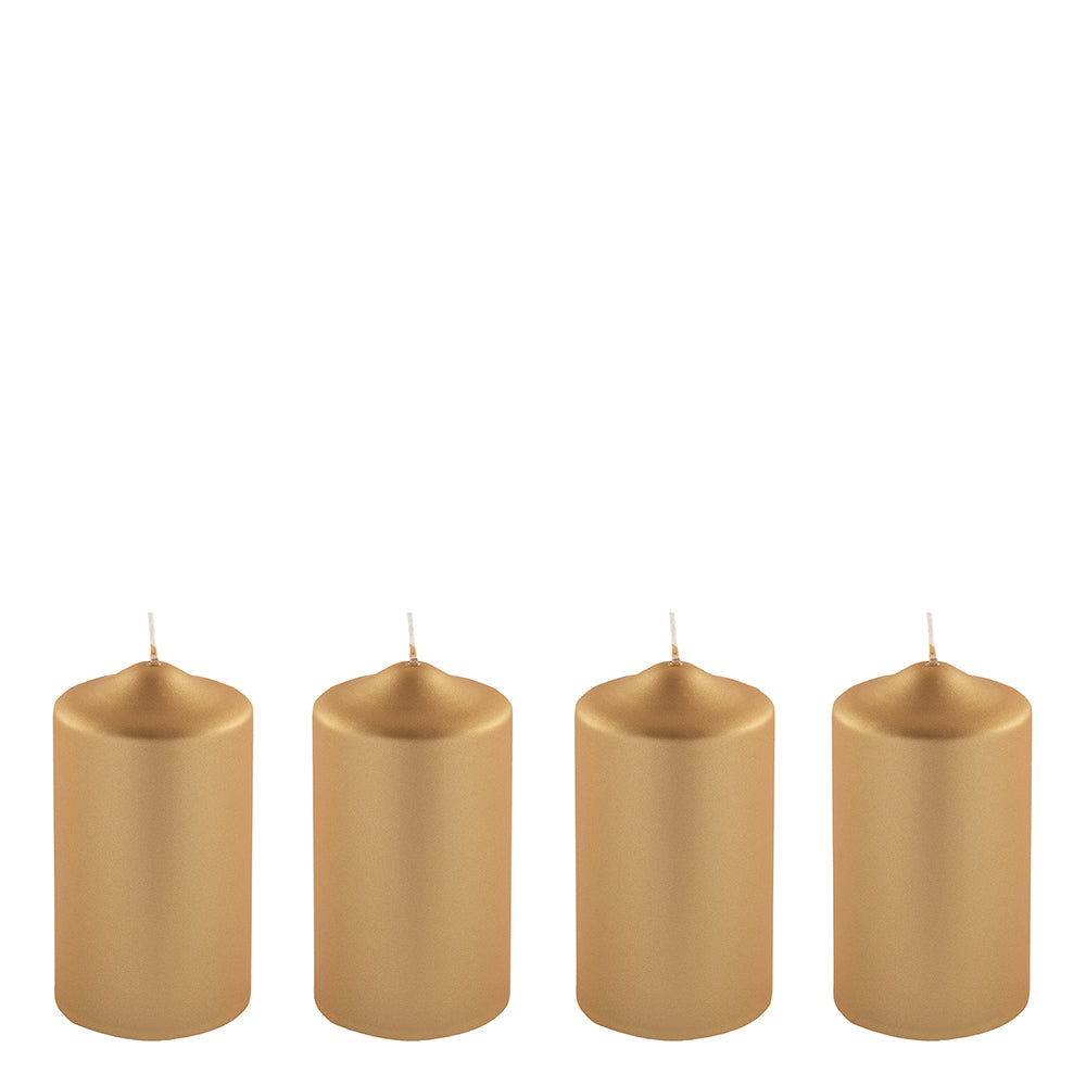 CANDLE Stumpenkerzen rot