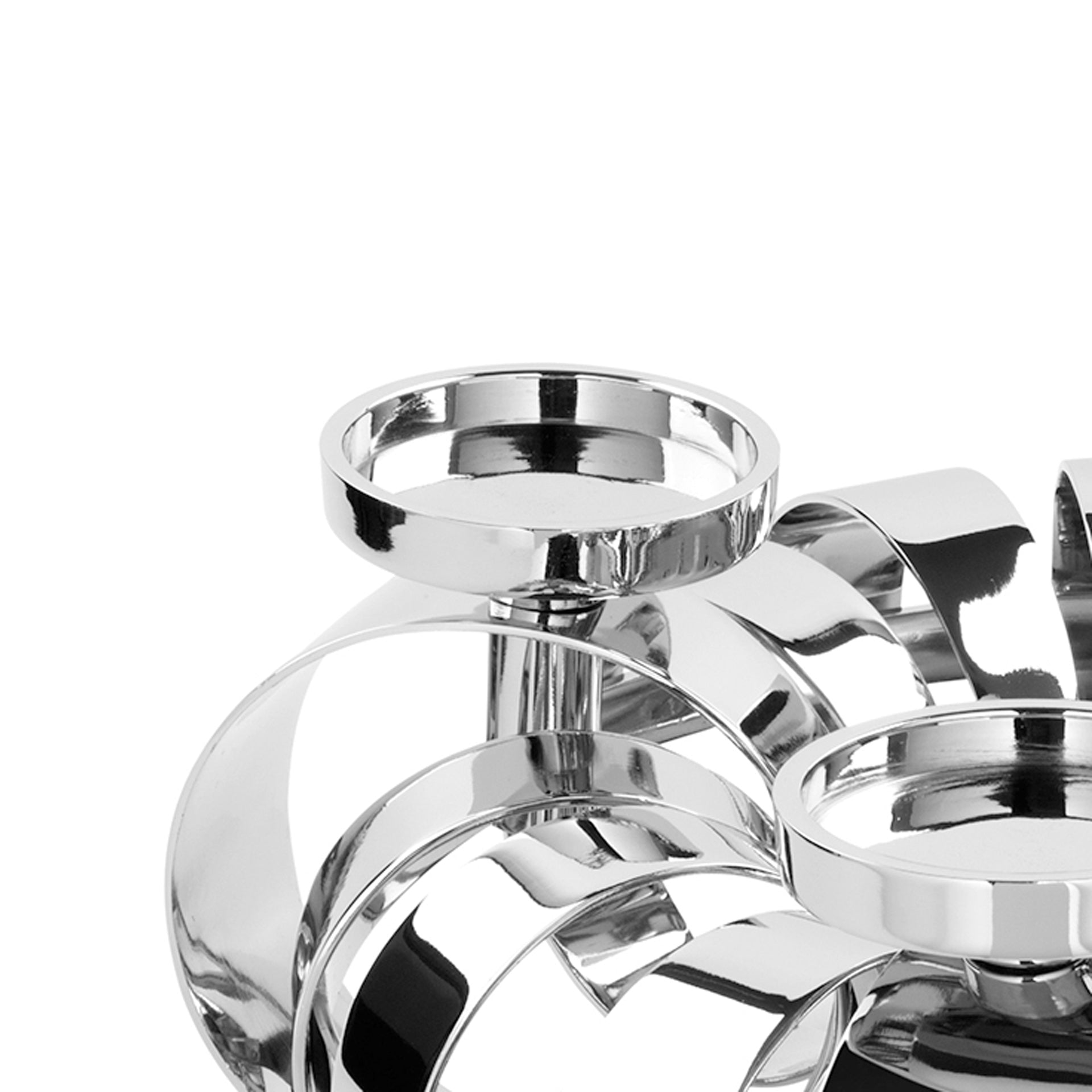 ANELLO Ersatz Kerzenaufsatz silberfarben