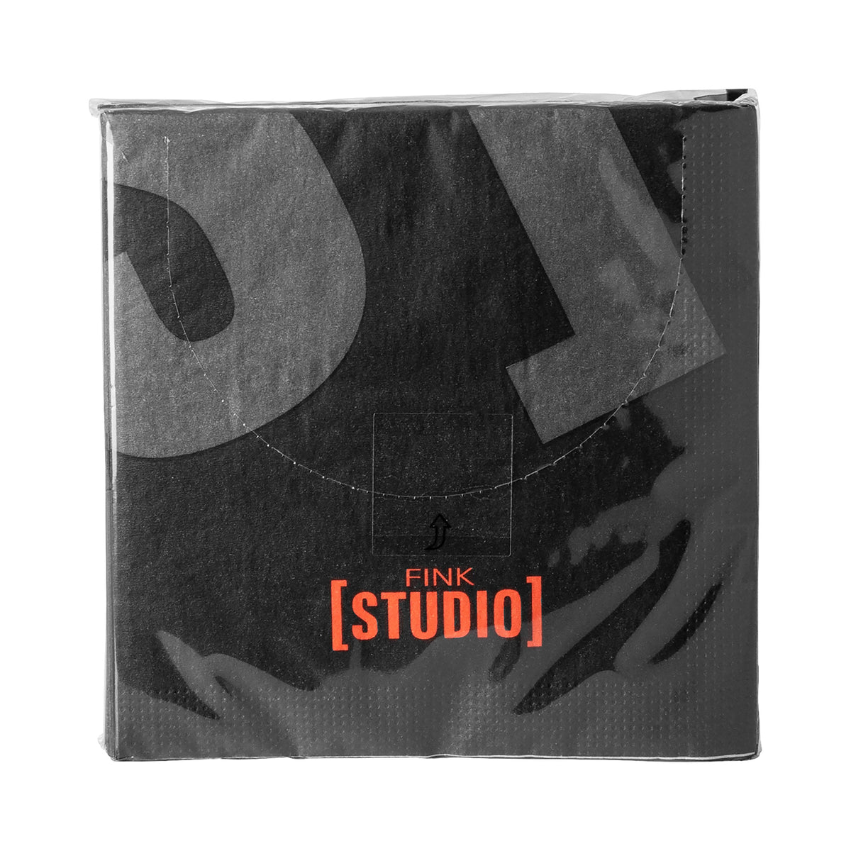 FINK STUDIO Papierserviette schwarz