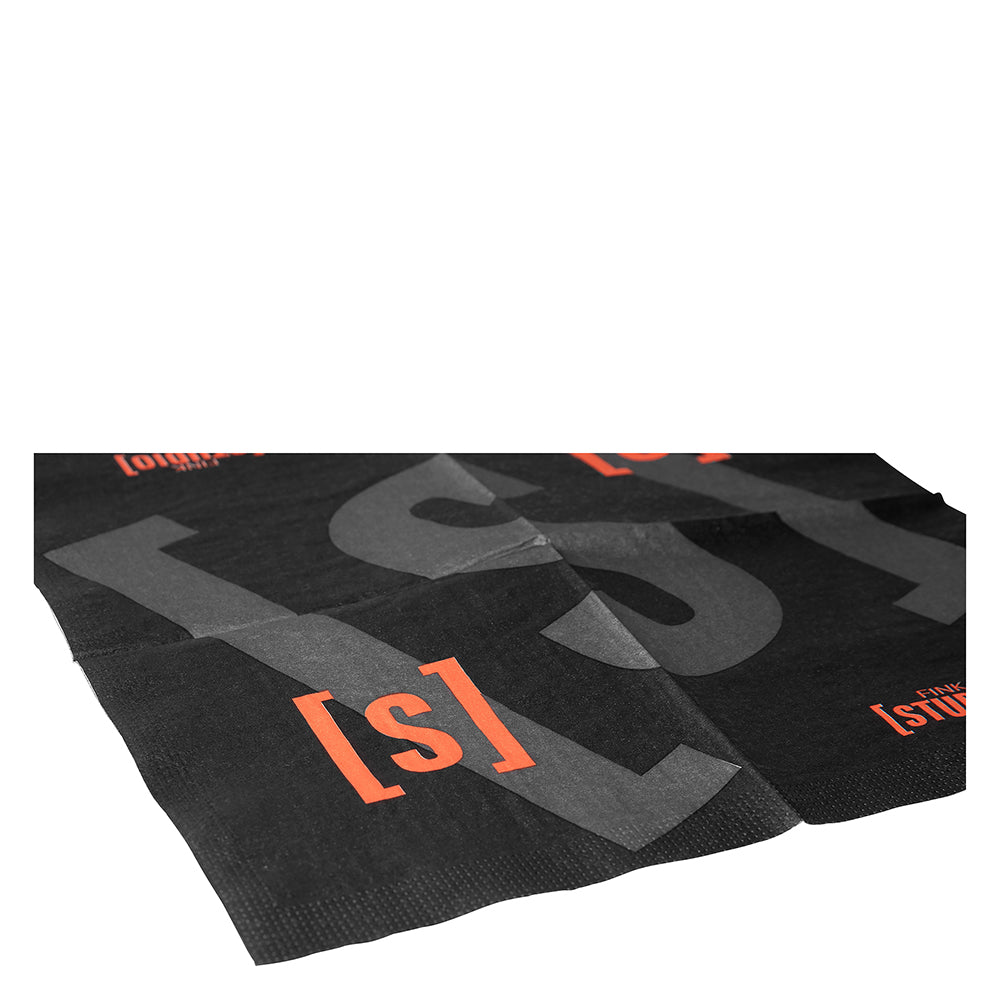FINK STUDIO Papierserviette schwarz